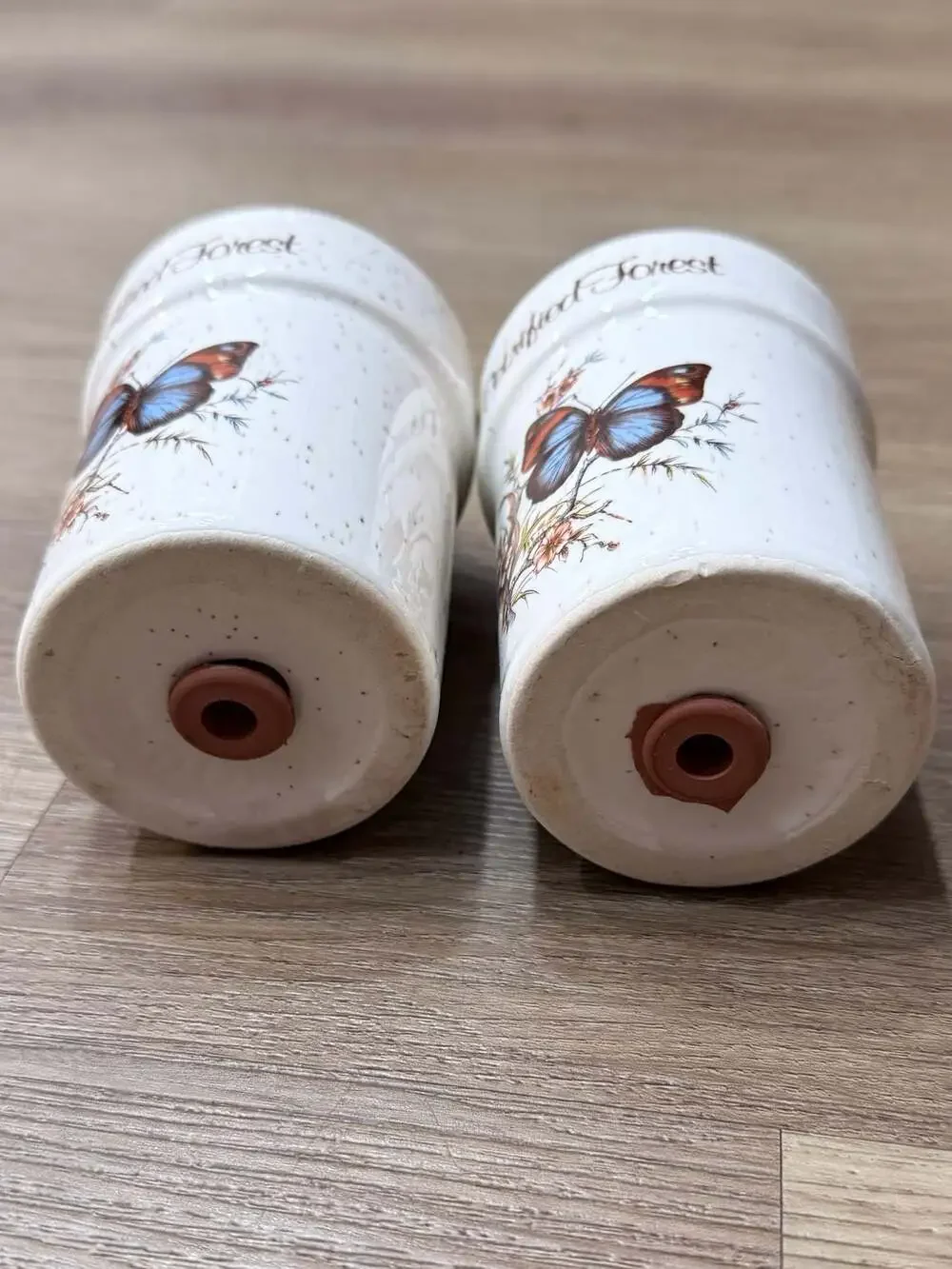 Petrified Forest ceramic salt